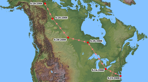 A surprise and a record flight
