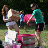 Freshman Move-In Day 2008