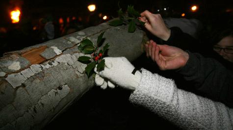 The Yule Log