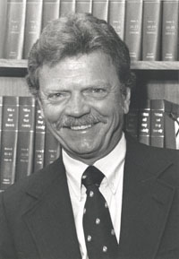 Louis Catron (Photo courtesy of the University Archives Photograph Collection)