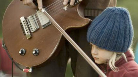 Dynamic mix of music, film
