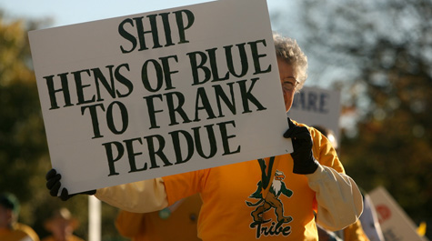 Homecoming sign