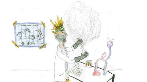 Draw a scientist