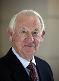 J. Edward Grimsley '51 (Photo by Bob Brown/Richmond Times-Dispatch)