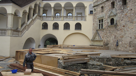 Stage construction