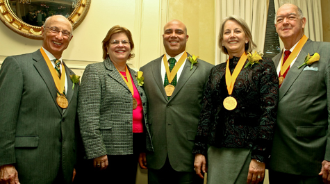 Honored alumni
