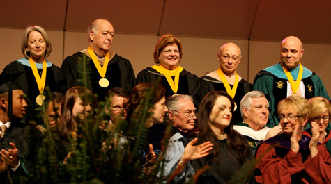 Honored alumni