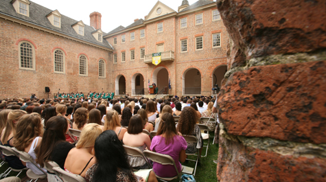 Conovcation crowd