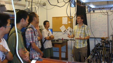 Touring campus