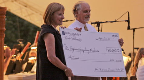Generous donation