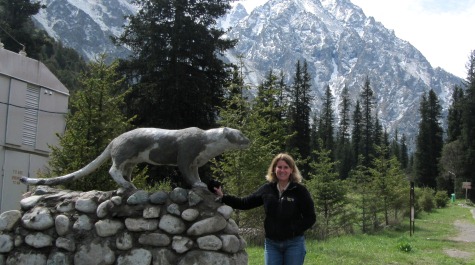 Warren in Kyrgystan