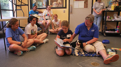 Paws to read