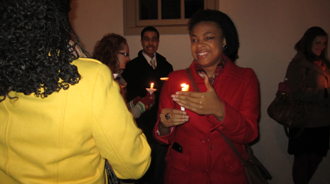 Candlelight remembrance