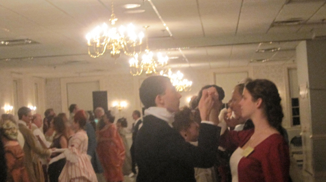 Dancing, Colonial style 