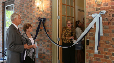 Ribbon cutting