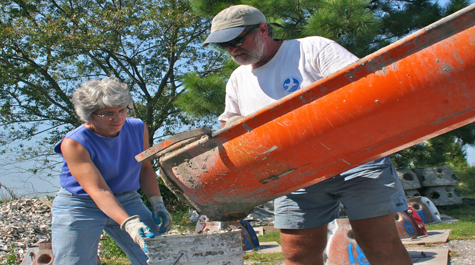 Reef-ball construction