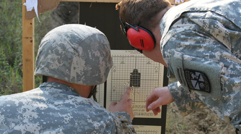On target