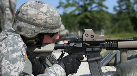Taking aim