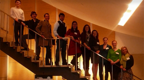 Theatre students