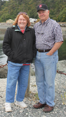 Rebecca and Robert Gates