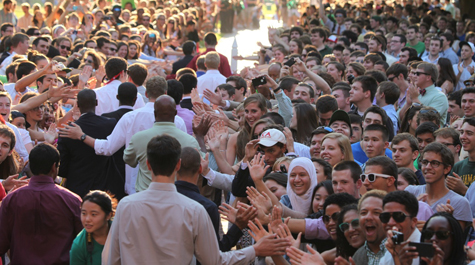 Welcoming new students