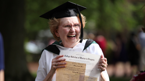 Diploma in hand
