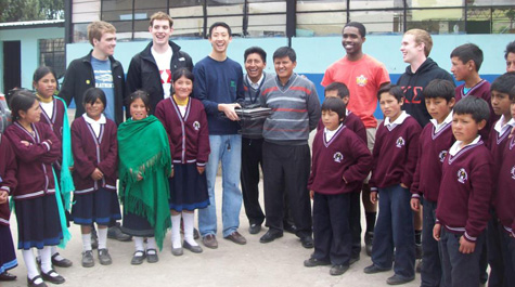 Laptop donation