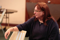 Laurie Wolf says the stoyrtellers have brought a new element to the class.
