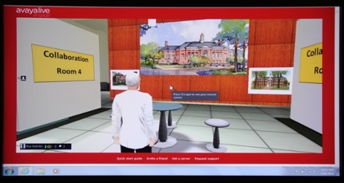 AvayaLive provides a William & 玛丽 experience in a digital setting. The system is already being used in the Center for Corporate Education at the Mason School of Business.
