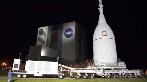 Approaching the launch pad