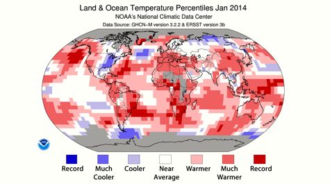 Global warmth