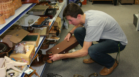 Shelf sorting