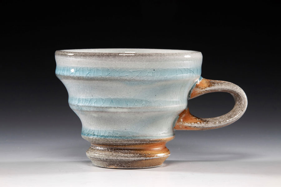 Espresso cup, stoneware, 2018 (Photo courtesy of Mike Jabbur)