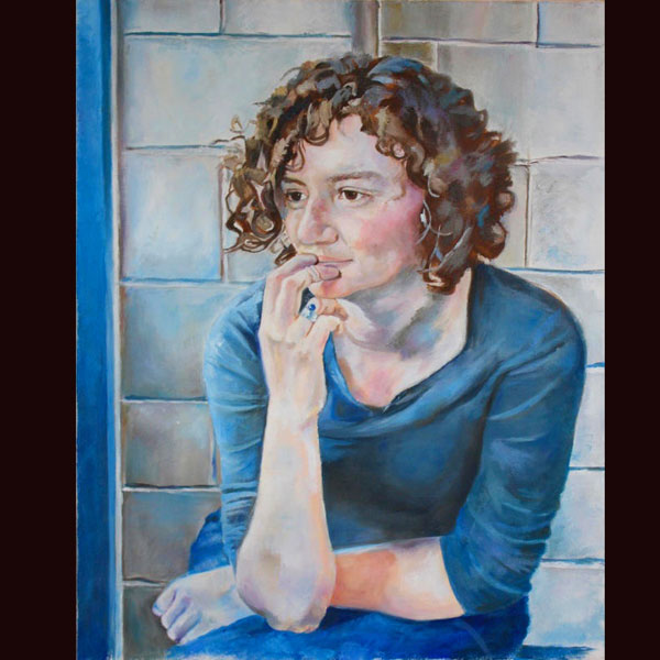 "Untitled," oil on canvas (Photo courtesy of Norah Peterson)