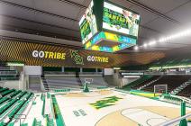 Interior rendering of renovated Kaplan Arena