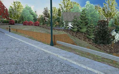 Rendering of new Lake Matoaka Dam