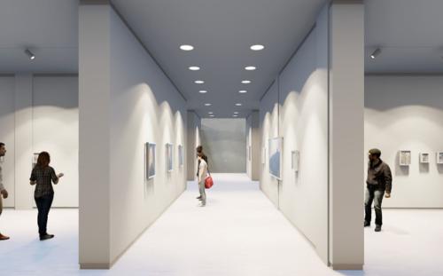 Muscarelle Museum gallery space