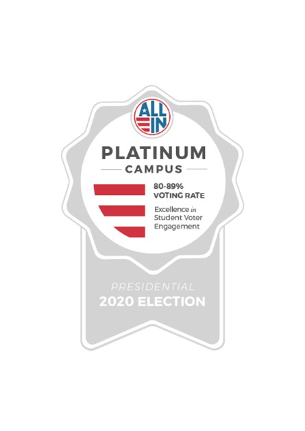 W&M recognized as platinum voting campus