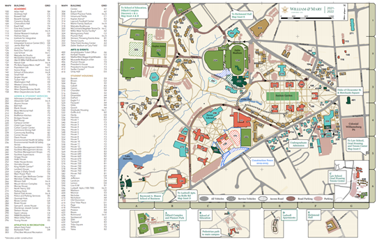 Figure 2 Large Wayfinding Map