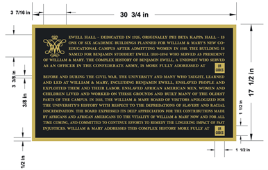 Figure 3 Context Plaque