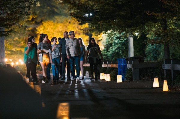 Lantern Tours Family Walking