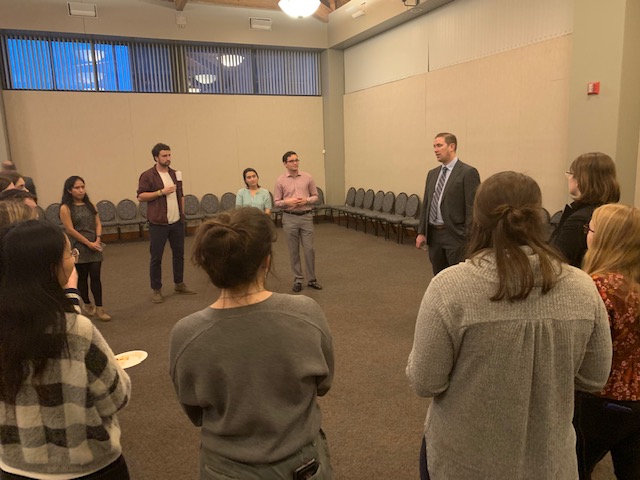 Shon Hopwood & students