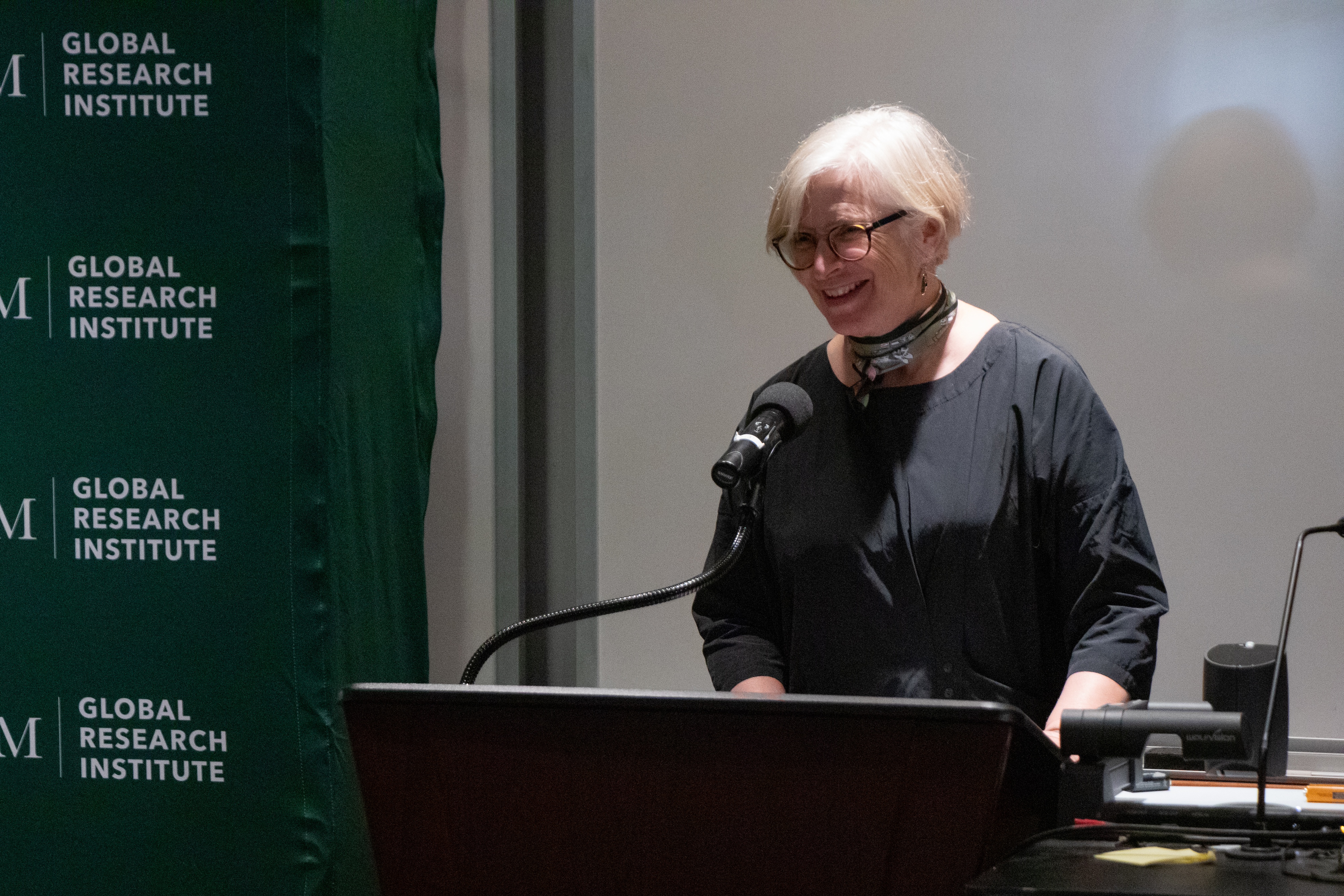 Director of the Reves Center, Teresa Longo