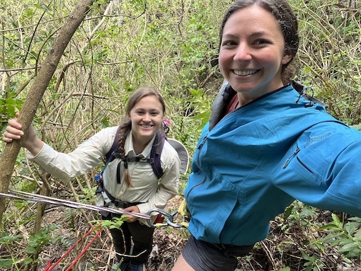 Students on Hike