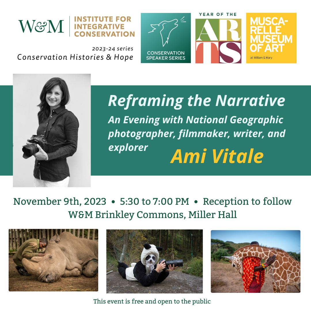 Ami Vitale event announcement