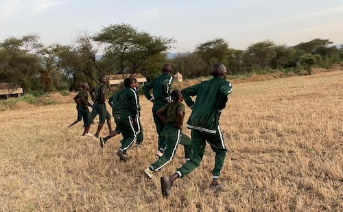 SORALO rangers in training. PHOTO: Corinne Boyd