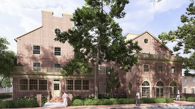 Gates Hall rendering