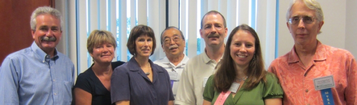 Part of the IT group who were recognized for longstanding service at the 2012 Employee Appreciation lunch.