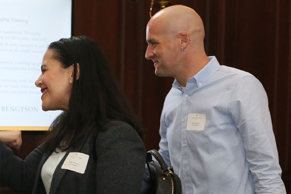 Patty herrera Cox and Nick Artime