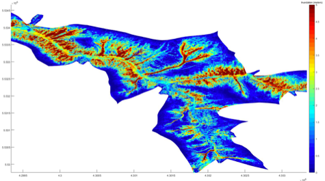 Simulating Urban Flood Levels